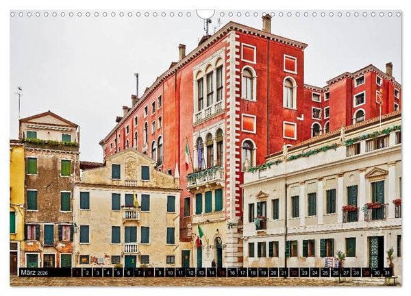 Produktbild: Besuch in Venedig (Wandkalender 2026 DIN A3 quer), CALVENDO Monatskalender