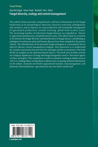Produktbild: Fungal diversity, ecology and control management