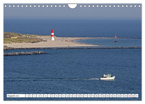 Produktbild: Helgoland - Hochseeinsel in der Nordsee (Wandkalender 2026 DIN A4 quer), CALVENDO Monatskalender