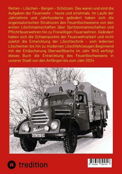 Produktbild: Das Feuerl&ouml;schwesen in Oberwei&szlig;bach