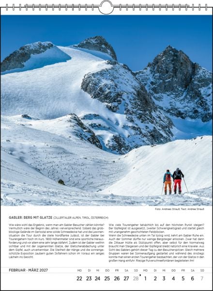 Produktbild: Blodigs Alpenkalender 2027