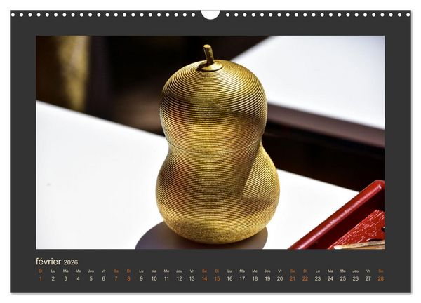 Produktbild: Japon, le pays fascinant et subtil (Calendrier mural 2026 DIN A3 vertical), CALVENDO calendrier mensuel