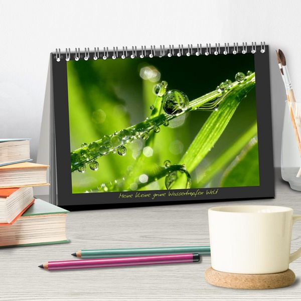 Produktbild: Meine kleine gr&uuml;ne Wassertropfen Welt (Tischkalender 2026 DIN A5 quer), CALVENDO Monatskalender