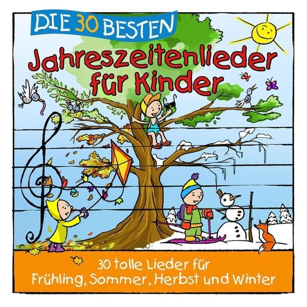 Die 30 besten Jahreszeitenlieder für Kinder - K. & Die Kita-Frösche S. & Glück Sommerland, CD