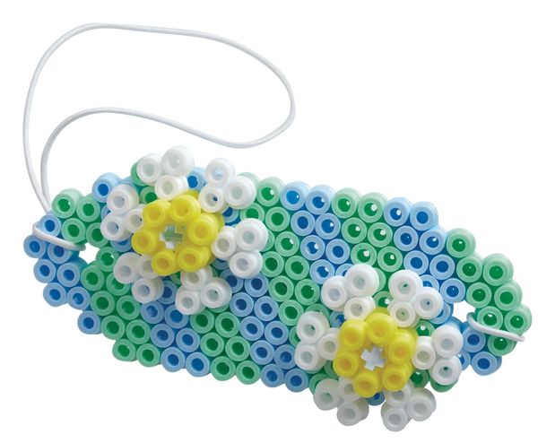 Produktbild: Hama 3707 - Kreativbox Accessoires, Schmuckset mit ca. 2400 Midi-Bügelperlen, Stiftplatte und Zubehör