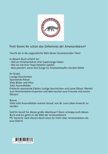 Produktbild: Mein unglaubliches Ameisenb&auml;ren Wissen