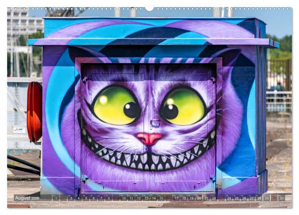 Produktbild: Streetart international (hochwertiger Premium Wandkalender 2026 DIN A2 quer), Kunstdruck in Hochglanz