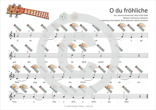 Produktbild: Einfacher!-Geht-Nicht: 24 Weihnachtslieder f&uuml;r die Ukulele mit CD
