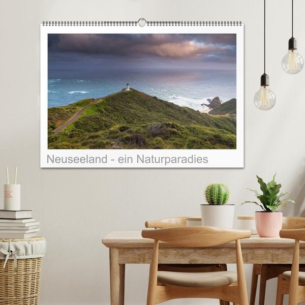 Produktbild: Neuseeland - ein Naturparadies (Wandkalender 2026 DIN A2 quer), CALVENDO Monatskalender