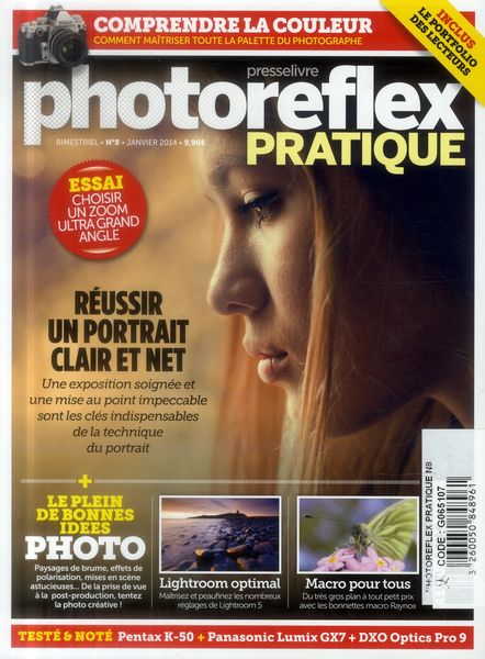 Produktbild: Photoreflex Pratique N8 Janvier 2014. Reussir Un Porrait Clair Et Net