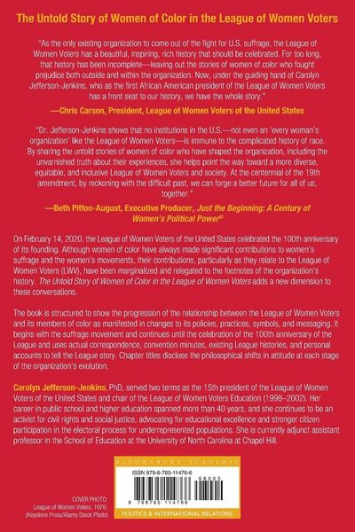 Produktbild: The Untold Story of Women of Color in the League of Women Voters