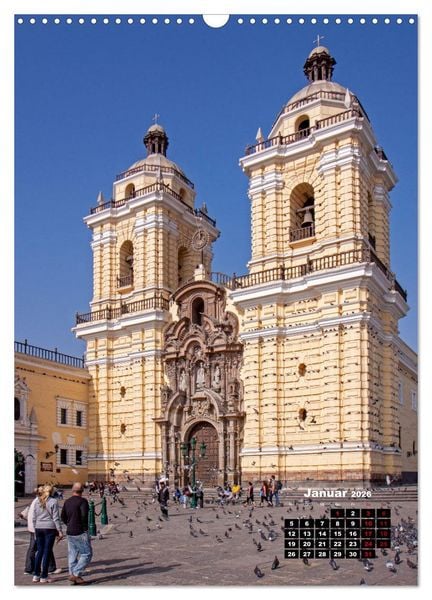 Produktbild: Peru - Kultur - Menschen - Natur (Wandkalender 2026 DIN A3 hoch), CALVENDO Monatskalender