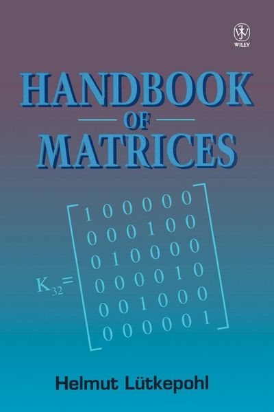 Produktbild: Handbook of Matrices