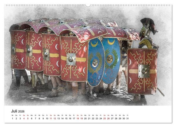 Produktbild: Zur Zeit der r&ouml;mischen Legion (Wandkalender 2026 DIN A2 quer), CALVENDO Monatskalender