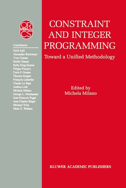 Produktbild: Constraint and Integer Programming