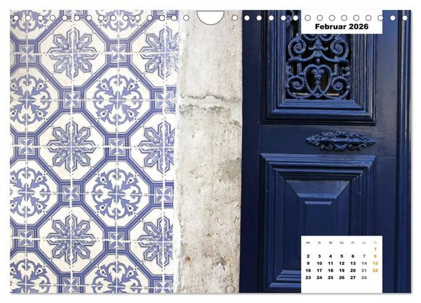 Produktbild: Lissabons Azulejos (Wandkalender 2026 DIN A4 quer), CALVENDO Monatskalender