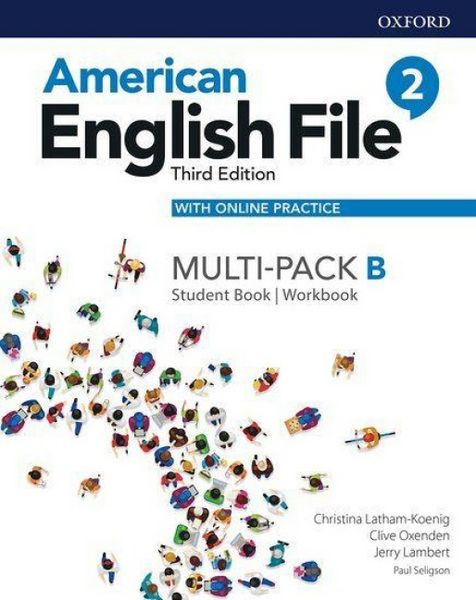 Produktbild: American English File: Level 2: Student Book/Workbook Multi-Pack B with Online Practice