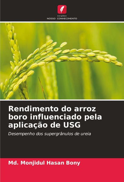 Produktbild: Rendimento do arroz boro influenciado pela aplica&ccedil;&atilde;o de USG