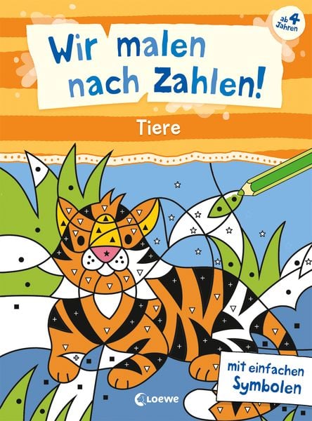 Produktbild: Wir malen nach Zahlen! - Tiere