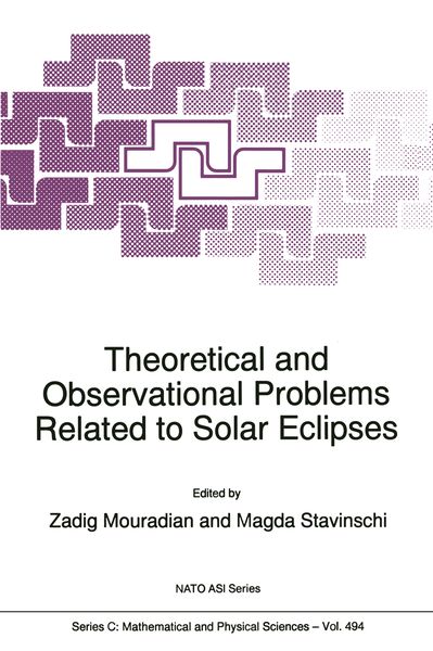 Produktbild: Theoretical and Observational Problems Related to Solar Eclipses