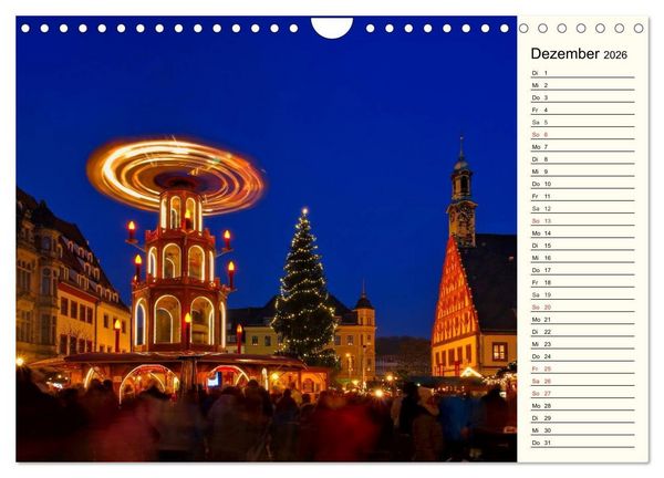 Produktbild: Unterwegs im sch&ouml;nen Sachsen (Wandkalender 2026 DIN A4 quer), CALVENDO Monatskalender