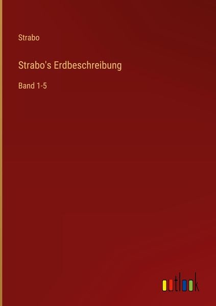Produktbild: Strabo's Erdbeschreibung