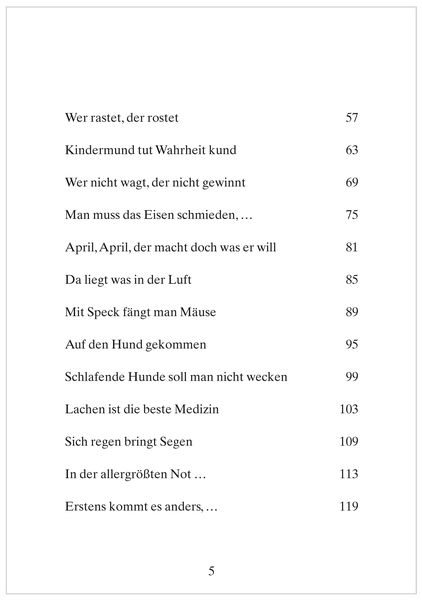 Produktbild: Geschichten voller Sprichw&ouml;rter