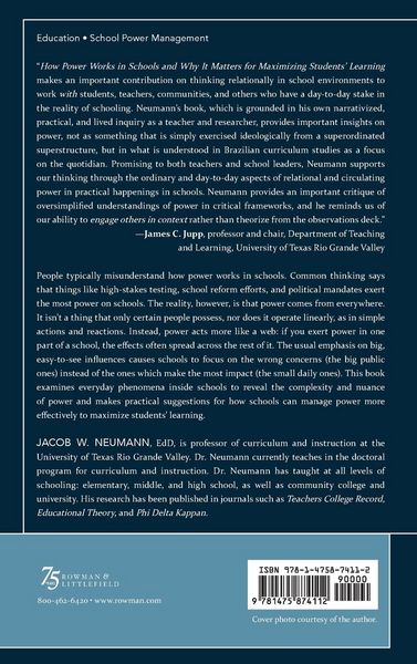 Produktbild: How Power Works in Schools and Why It Matters for Maximizing Students' Learning