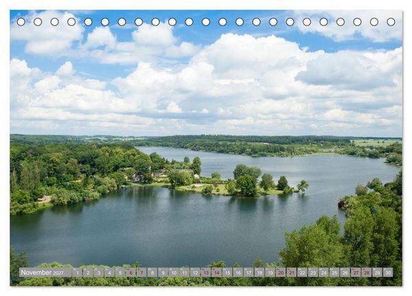 Produktbild: Hausbooturlaub Deutschland - Mecklenburgische Seenplatte (Tischkalender 2027 DIN A5 quer), CALVENDO Monatskalender