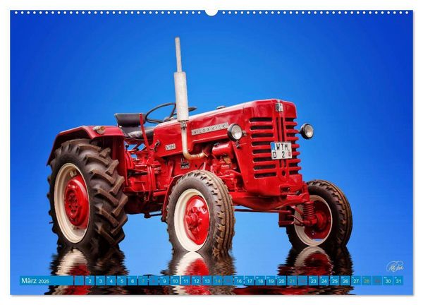 Produktbild: Traktor - Oldtimer (hochwertiger Premium Wandkalender 2026 DIN A2 quer), Kunstdruck in Hochglanz