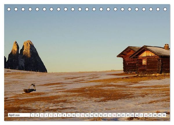 Produktbild: S&uuml;dtirol im Jahreslauf (Tischkalender 2026 DIN A5 quer), CALVENDO Monatskalender