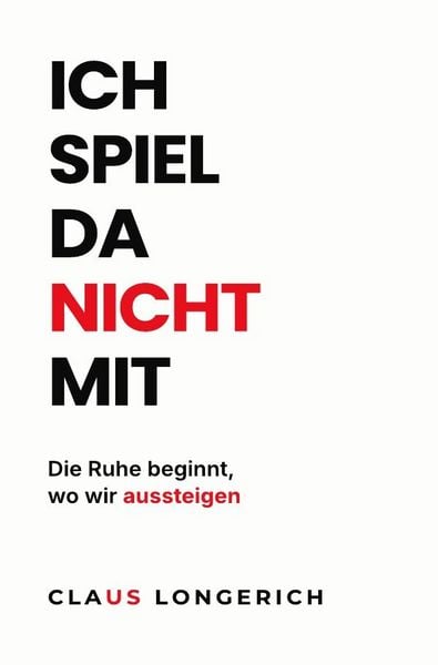 Produktbild: Das Leben leichter nehmen / Ich spiel da nicht mit