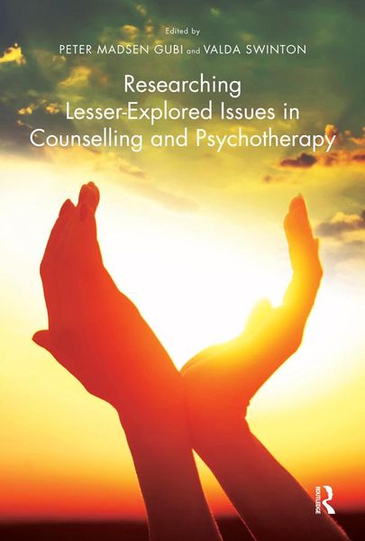 Produktbild: Researching Lesser-Explored Issues in Counselling and Psychotherapy