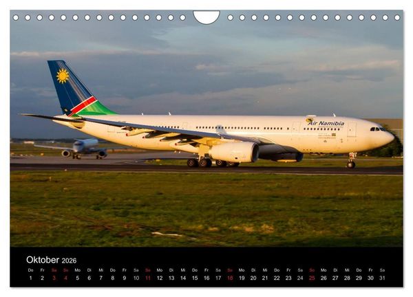 Produktbild: Faszination Flugzeug (Wandkalender 2026 DIN A4 quer), CALVENDO Monatskalender