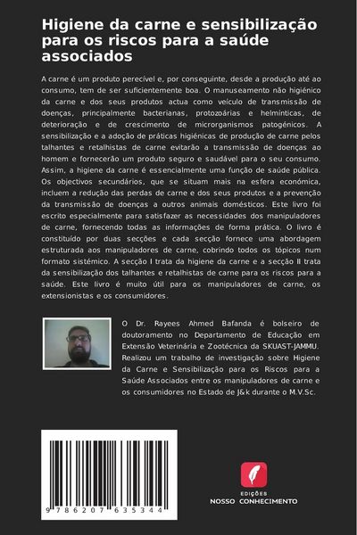 Produktbild: Higiene da carne e sensibiliza&ccedil;&atilde;o para os riscos para a sa&uacute;de associados