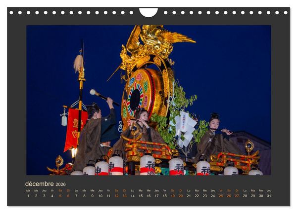 Produktbild: Japon, le pays fascinant et subtil (Calendrier mural 2026 DIN A4 vertical), CALVENDO calendrier mensuel