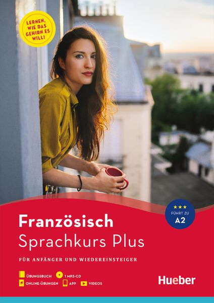 Produktbild: Hueber Sprachkurs Plus Franz&ouml;sisch