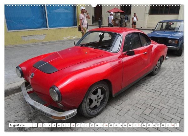 Produktbild: KARMANN GHIA - Auto-Legenden (hochwertiger Premium Wandkalender 2026 DIN A2 quer), Kunstdruck in Hochglanz