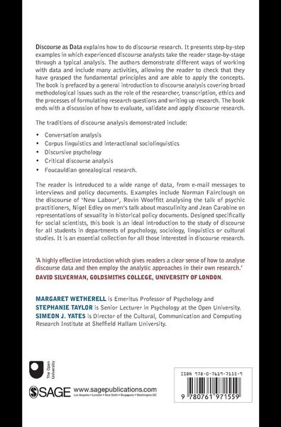 Produktbild: Discourse Theory and Practice