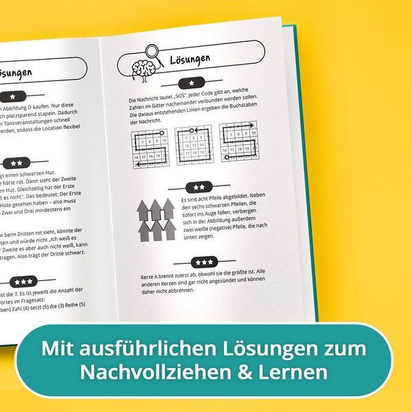 Produktbild: Das geniale R&auml;tselbuch f&uuml;r clevere Teenager &ndash; Level up dein Gehirn