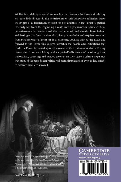 Produktbild: Romanticism and Celebrity Culture, 1750 1850