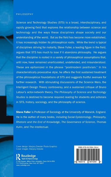 Produktbild: The Philosophy of Science and Technology Studies
