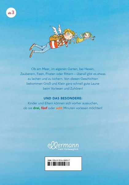 Produktbild: 3-5-8 Minutengeschichten. Lass uns kichern, lachen, albern sein