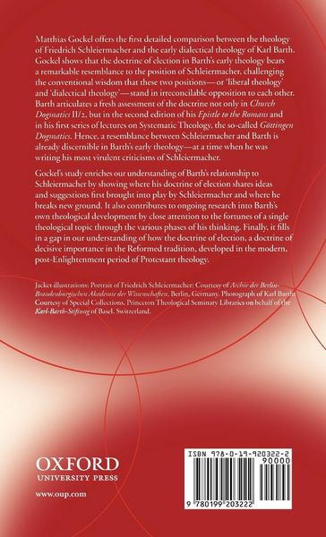 Produktbild: Barth and Schleiermacher on the Doctrine of Election