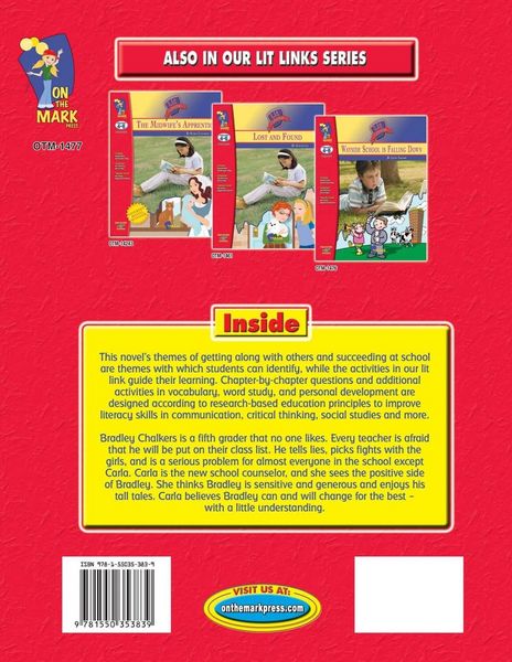 Produktbild: There's a Boy in the Girls' Bathroom, by Louis Sachar Lit Link Grades 4-6