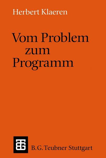 Produktbild: Vom Problem zum Programm