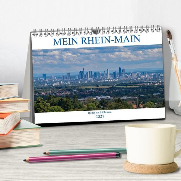 Produktbild: Mein Rhein-Main - Bilder aus S&uuml;dhessen (Tischkalender 2027 DIN A5 quer), CALVENDO Monatskalender