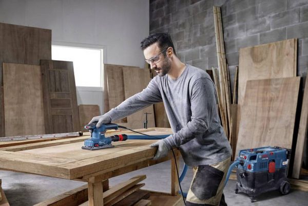 Produktbild: Bosch Professional GSS 20-18A 0601070101 Schwingschleifer 200W 90 x 183mm