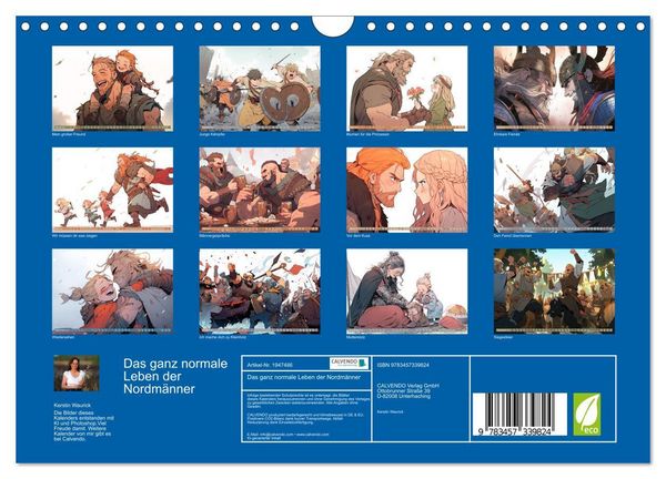 Produktbild: Das ganz normale Leben der Nordm&auml;nner (Wandkalender 2026 DIN A4 quer), CALVENDO Monatskalender