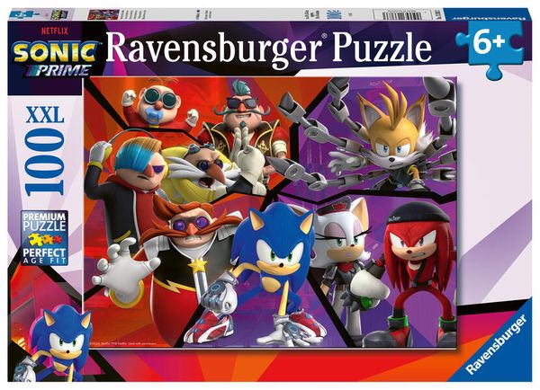 Ravensburger - Nichts kann Sonic aufhalten, 100 Teile
